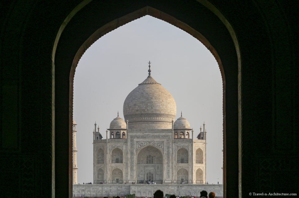 平山郁夫、Tha Taj Mahal Seen from Agra India-I-Agra-Taj-Mahal-2093-