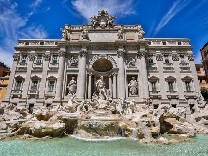 Italy-Rome-Trevi Fountain