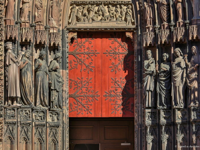 France-Strasbourg-Cathedral-Facade-Two