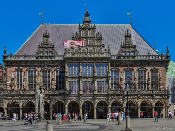 Germany-Bremen Old City Hall-Day
