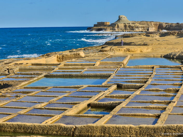 Malta-Gozo- Salt Pans
